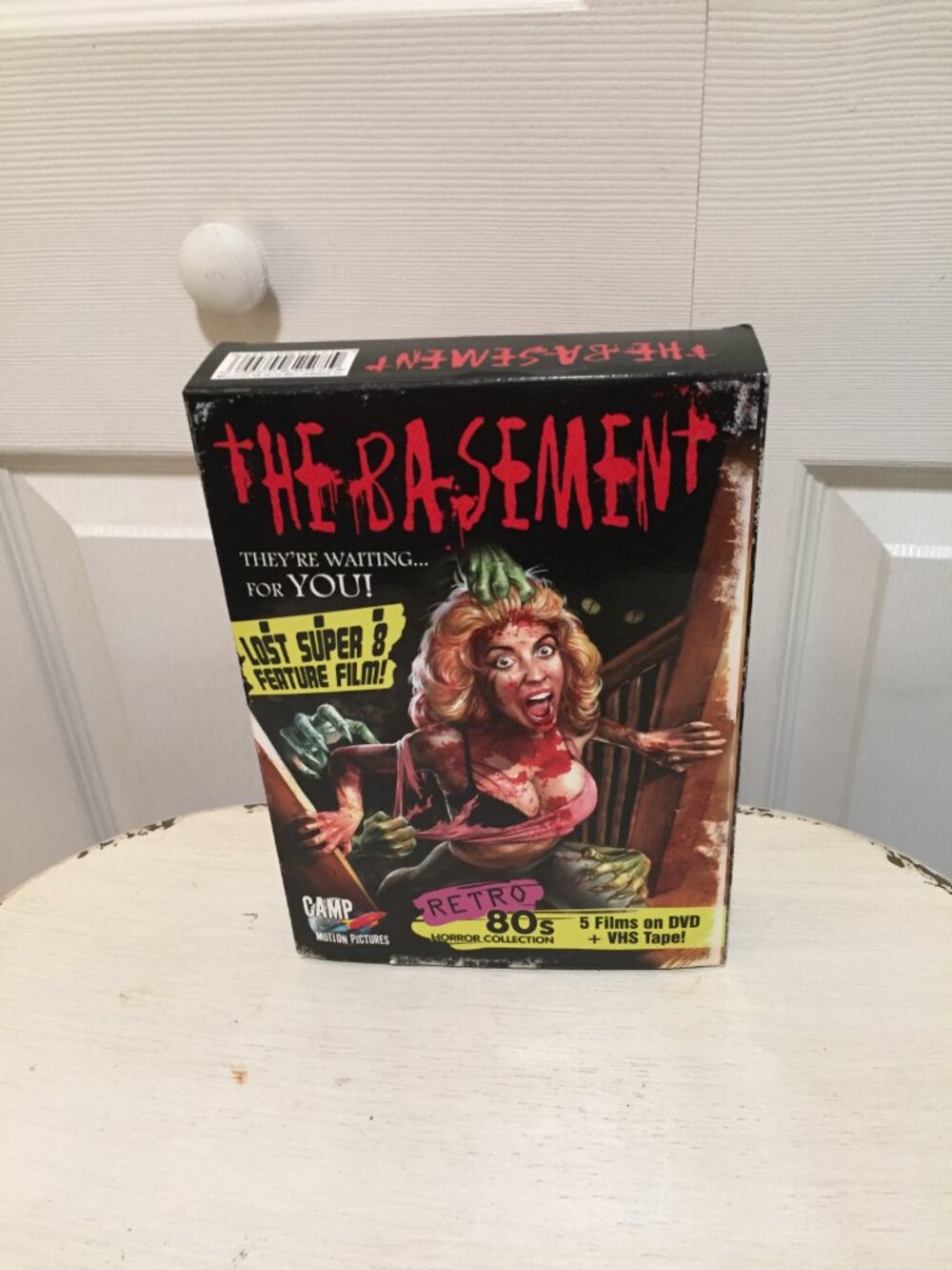 The Basement Camp Retro 80s Collection Big Box VHS/3 DVDs with 5 Films